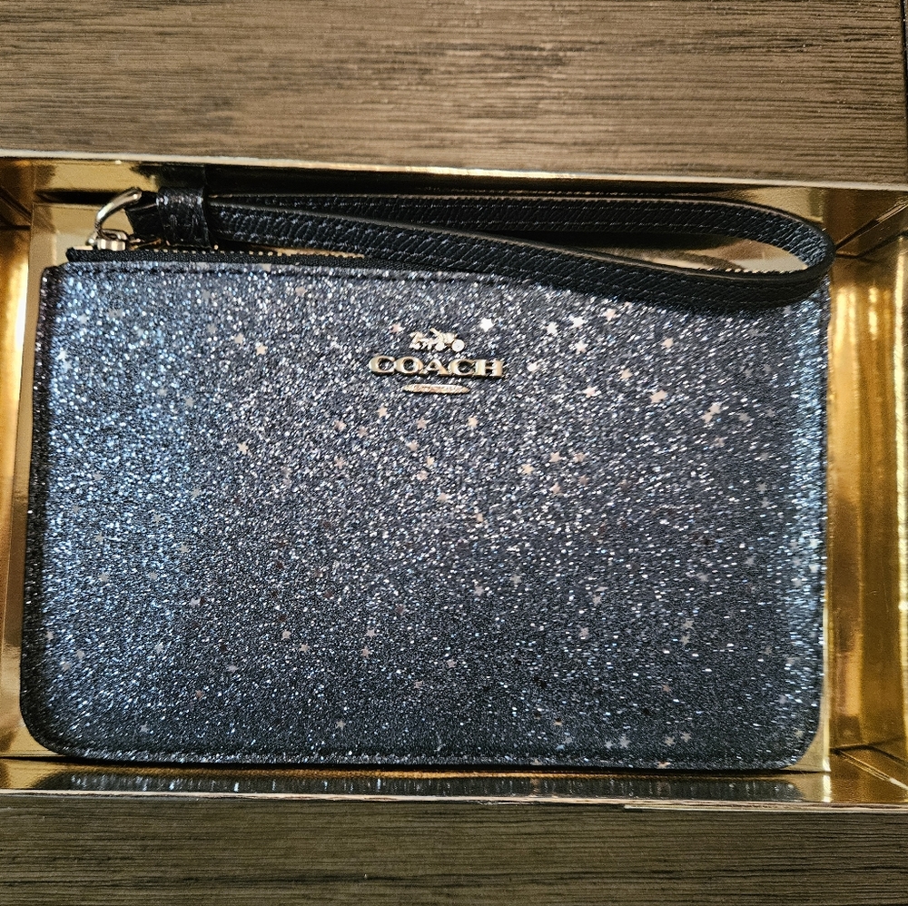 Handcrafted Coach Wristlet [Never Used]